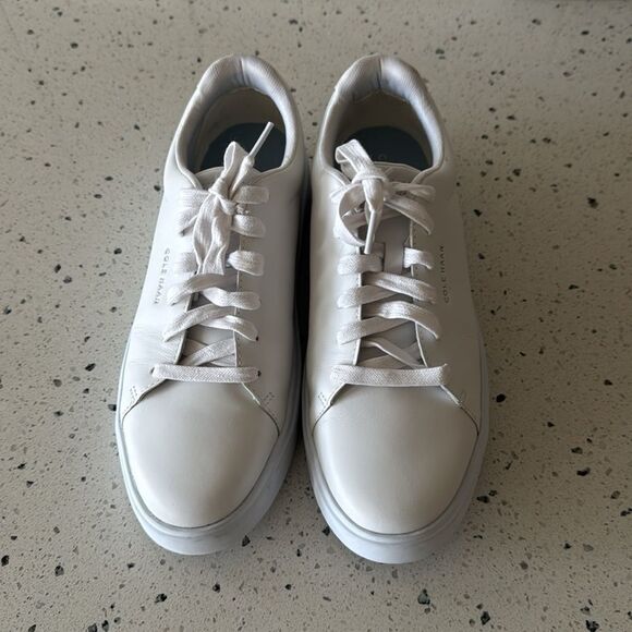 Cole Haan Women’s White Soft Leather Sneakers Casual Shoes Size 9.5 EUC - Picture 2 of 12